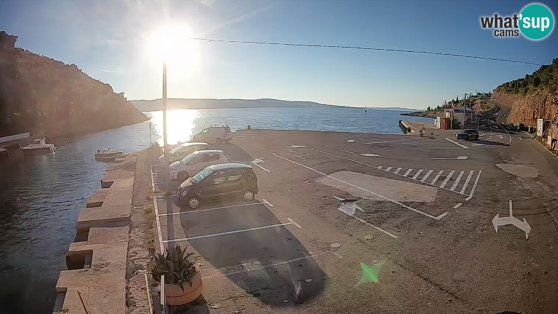Webcam porto traghetti di Prizna – per l’isola di Pag
