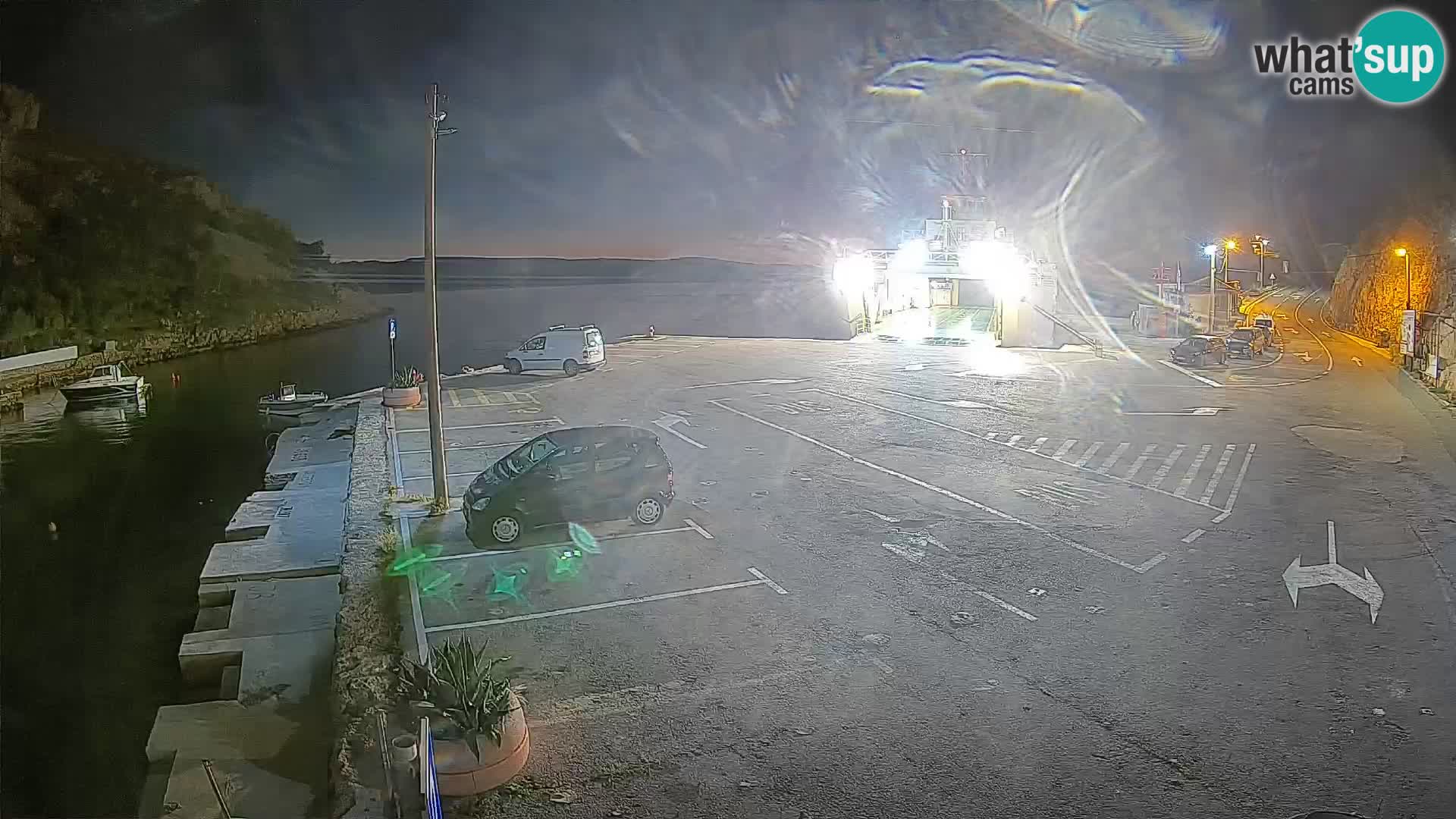 Webcam porto traghetti di Prizna – per l’isola di Pag