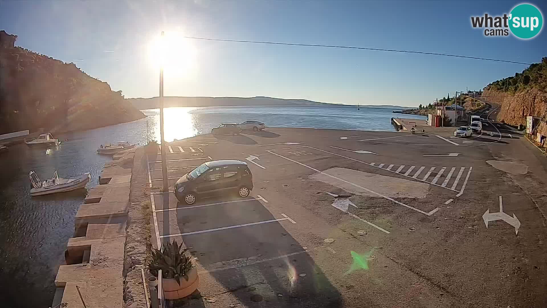 Webcam porto traghetti di Prizna – per l’isola di Pag