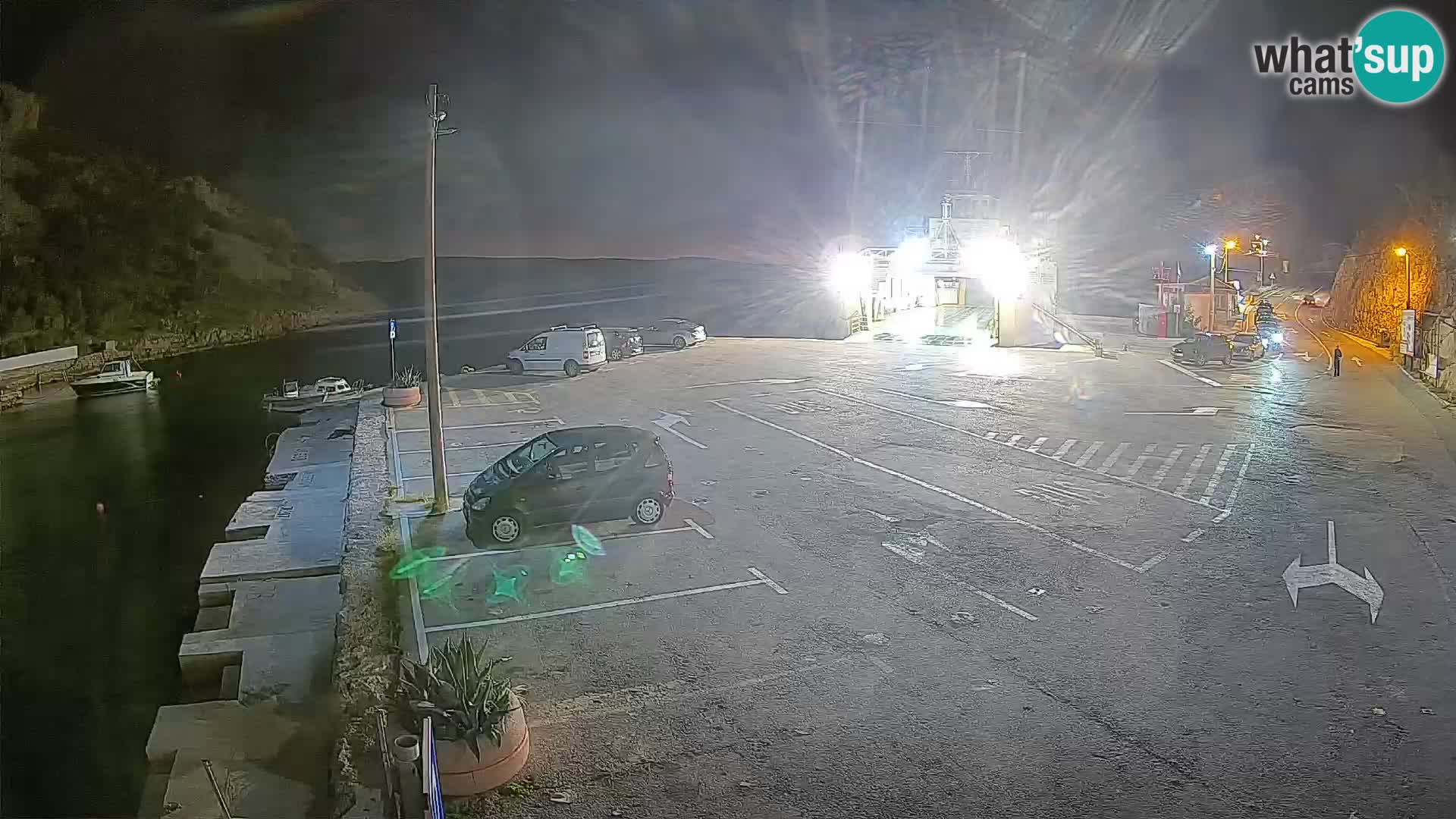 Webcam porto traghetti di Prizna – per l’isola di Pag