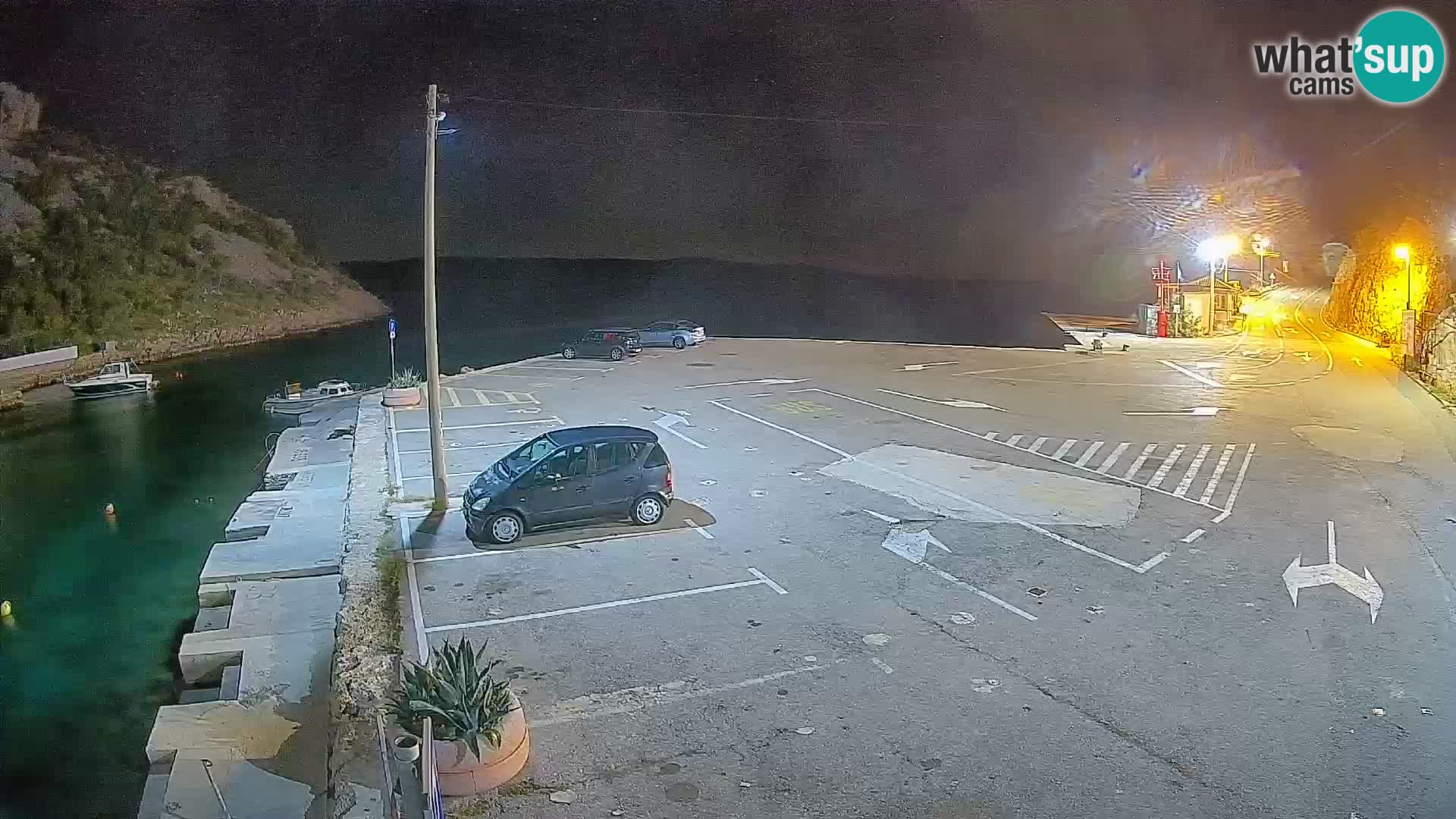 Webcam porto traghetti di Prizna – per l’isola di Pag