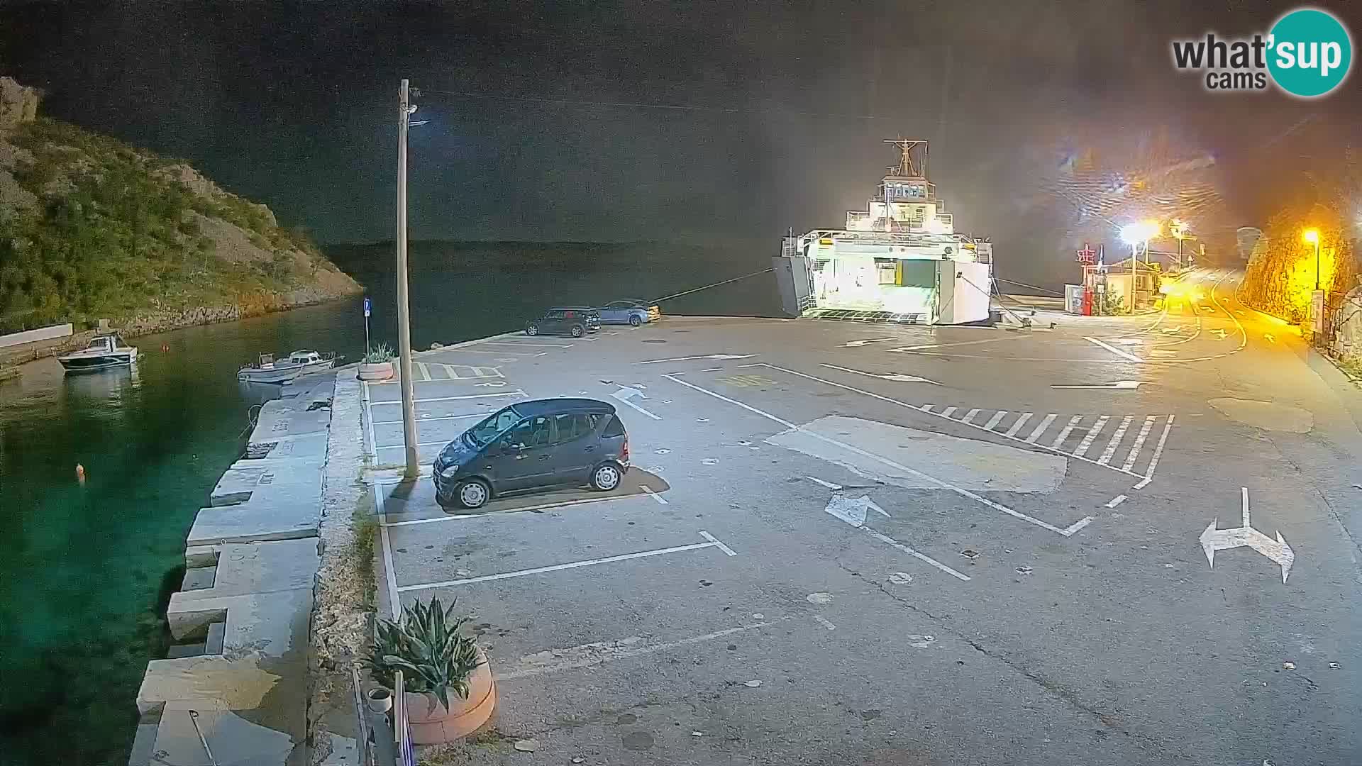 Webcam porto traghetti di Prizna – per l’isola di Pag