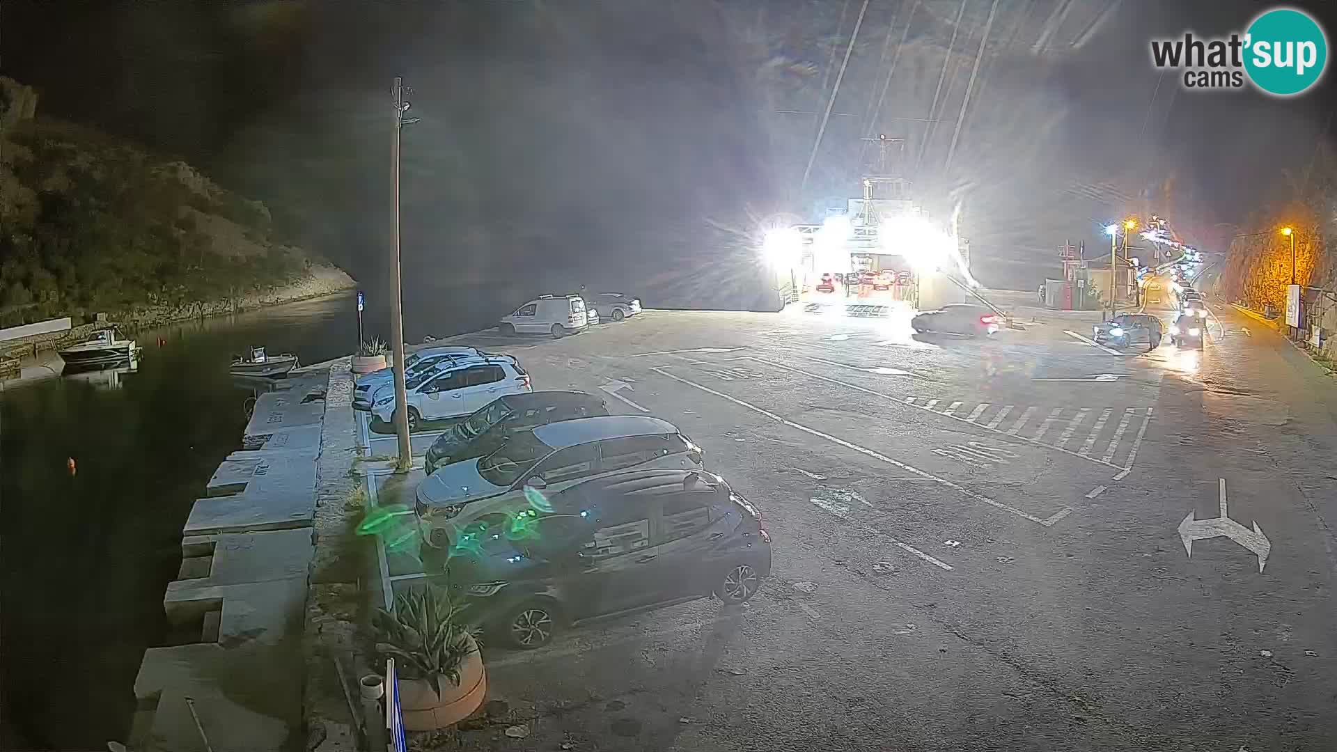 Webcam porto traghetti di Prizna – per l’isola di Pag