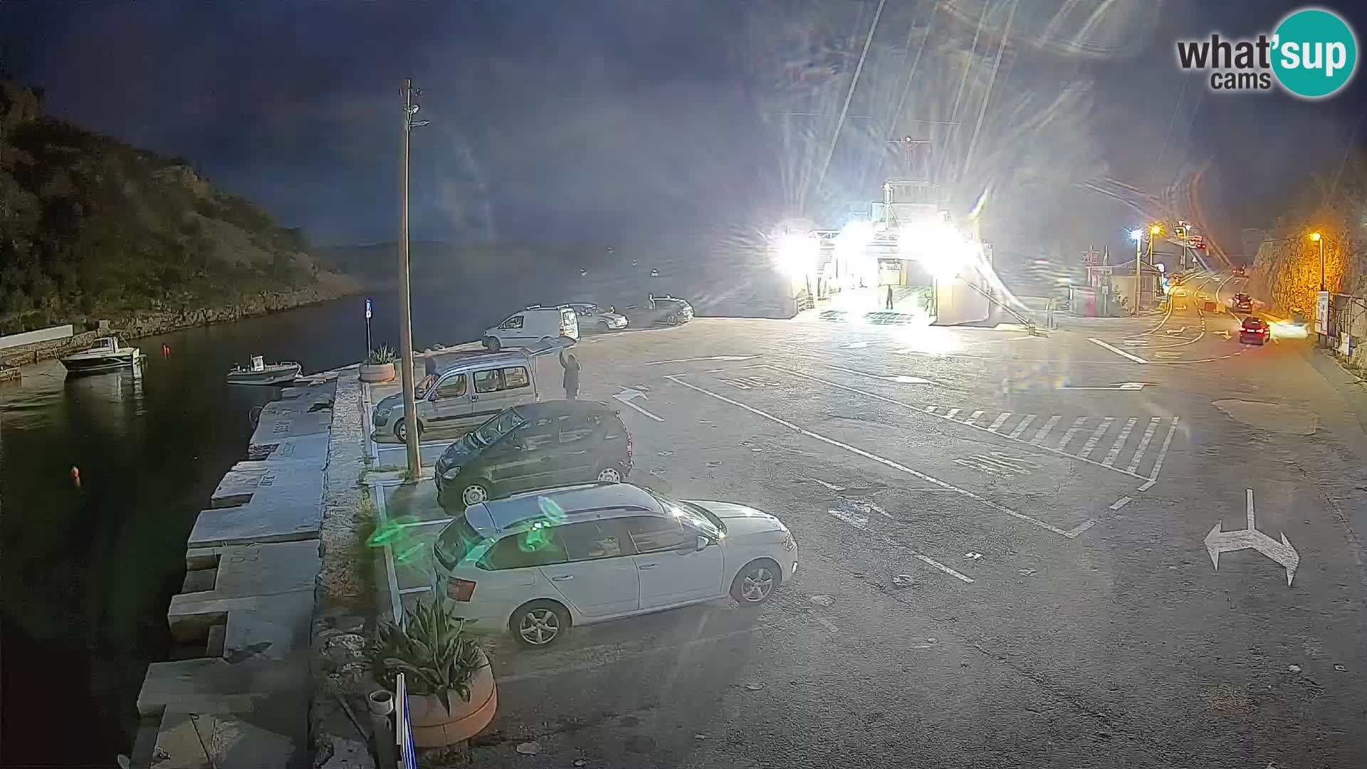 Webcam porto traghetti di Prizna – per l’isola di Pag
