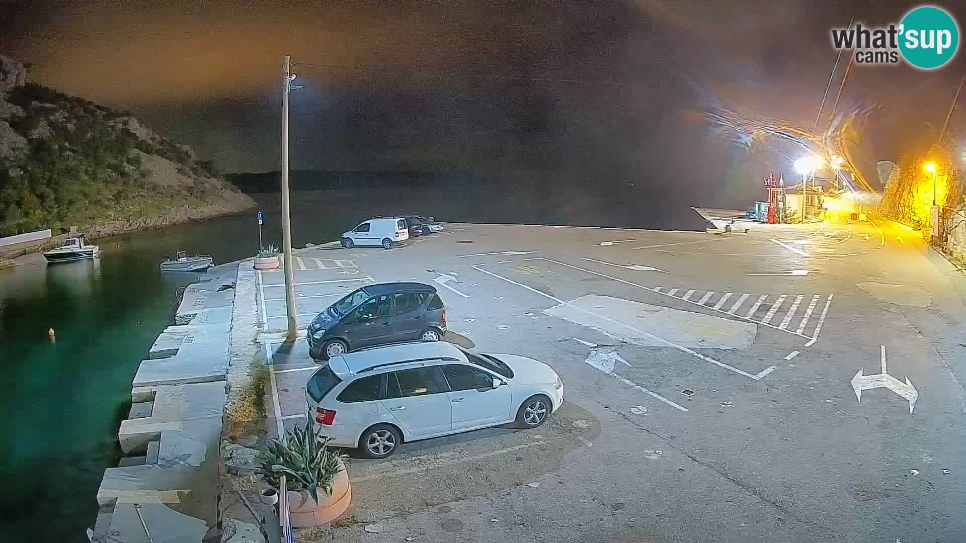 Webcam porto traghetti di Prizna – per l’isola di Pag