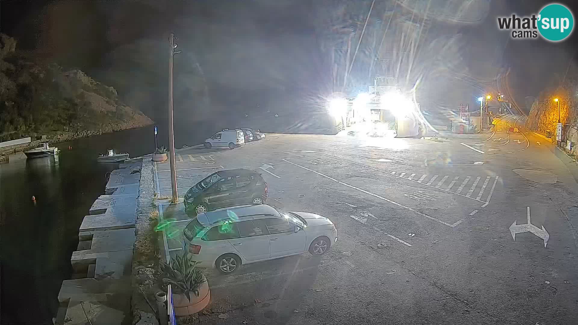 Webcam porto traghetti di Prizna – per l’isola di Pag