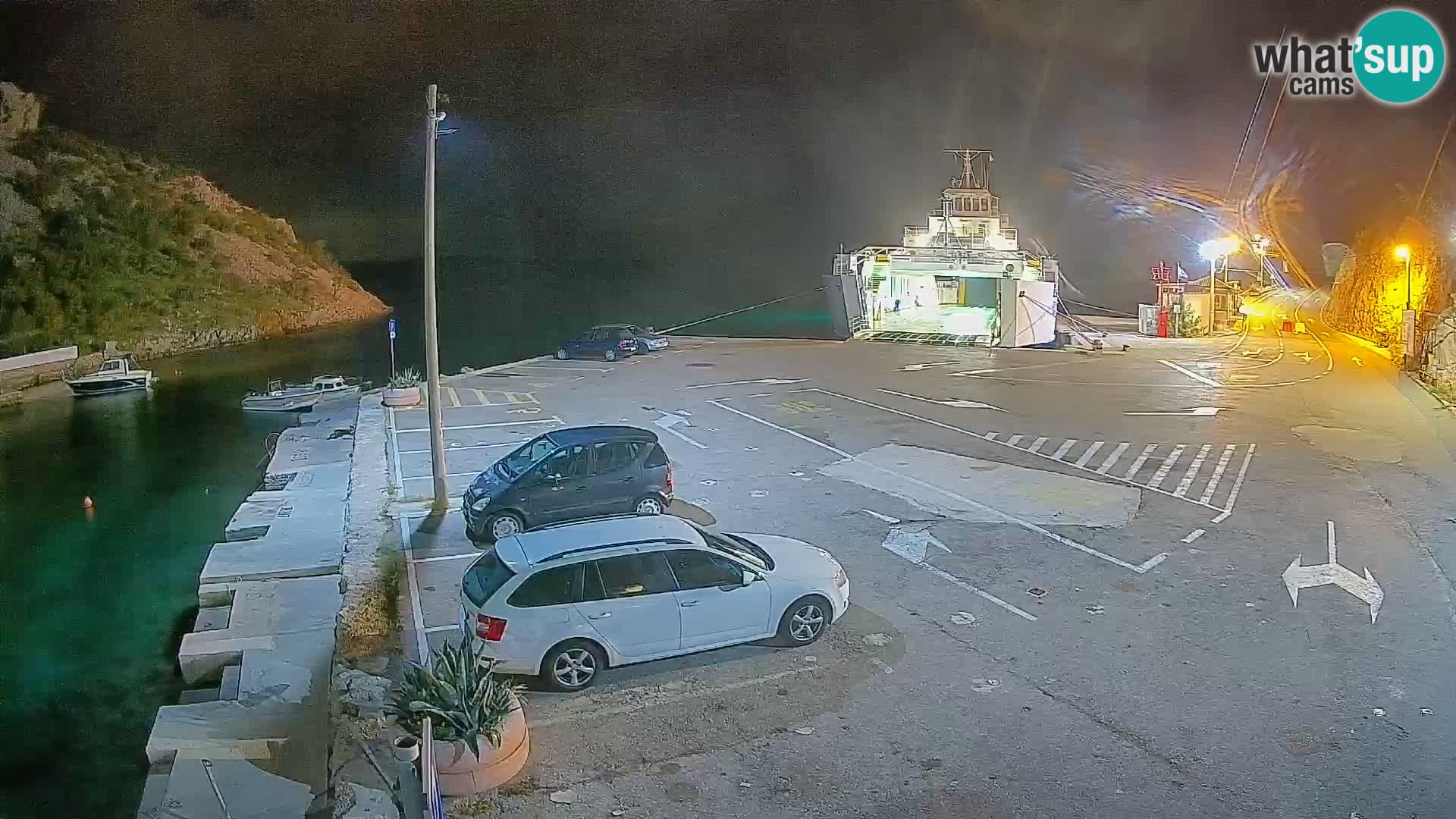 Webcam porto traghetti di Prizna – per l’isola di Pag