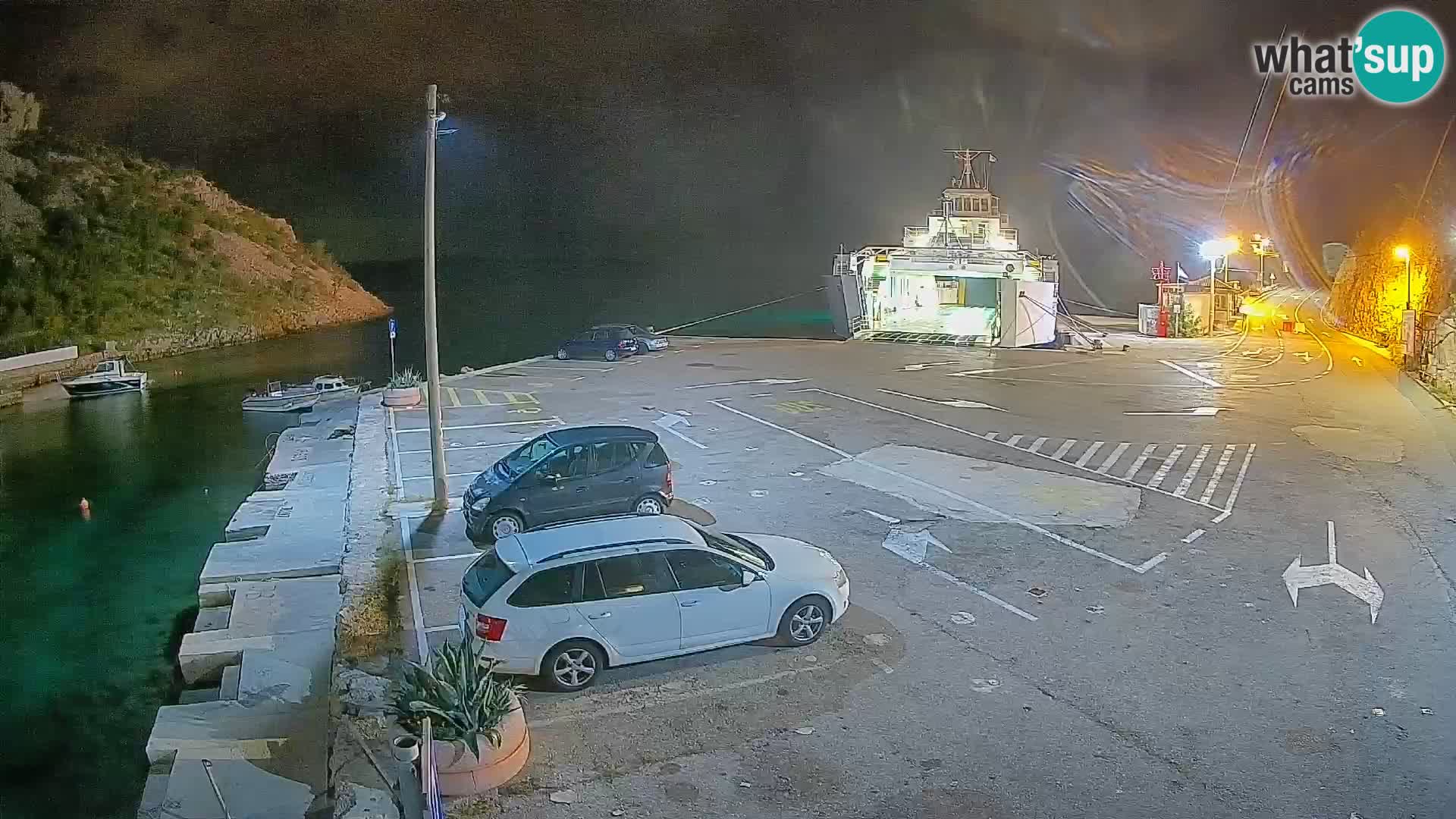 Webcam porto traghetti di Prizna – per l’isola di Pag