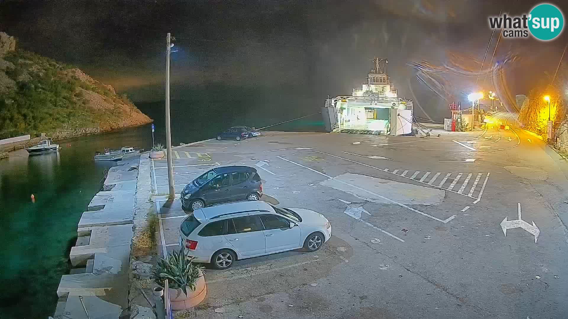 Webcam porto traghetti di Prizna – per l’isola di Pag