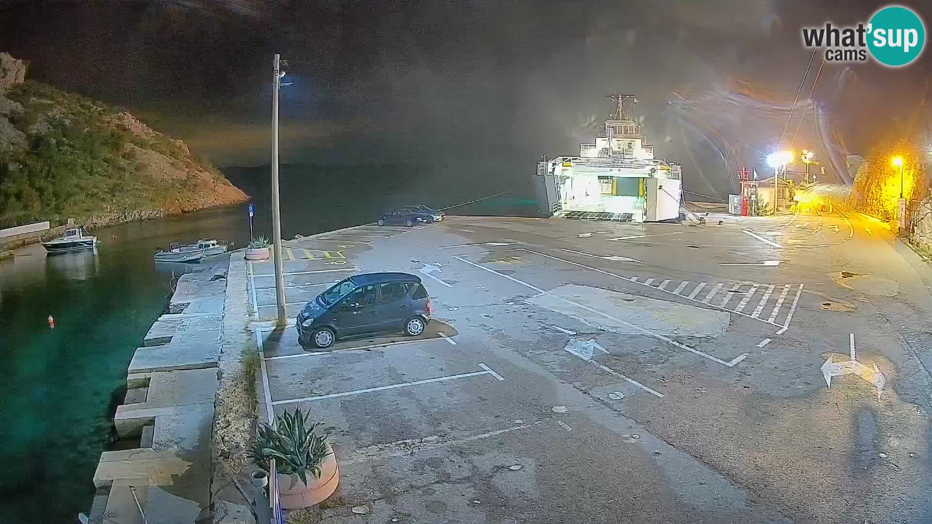 Webcam porto traghetti di Prizna – per l’isola di Pag