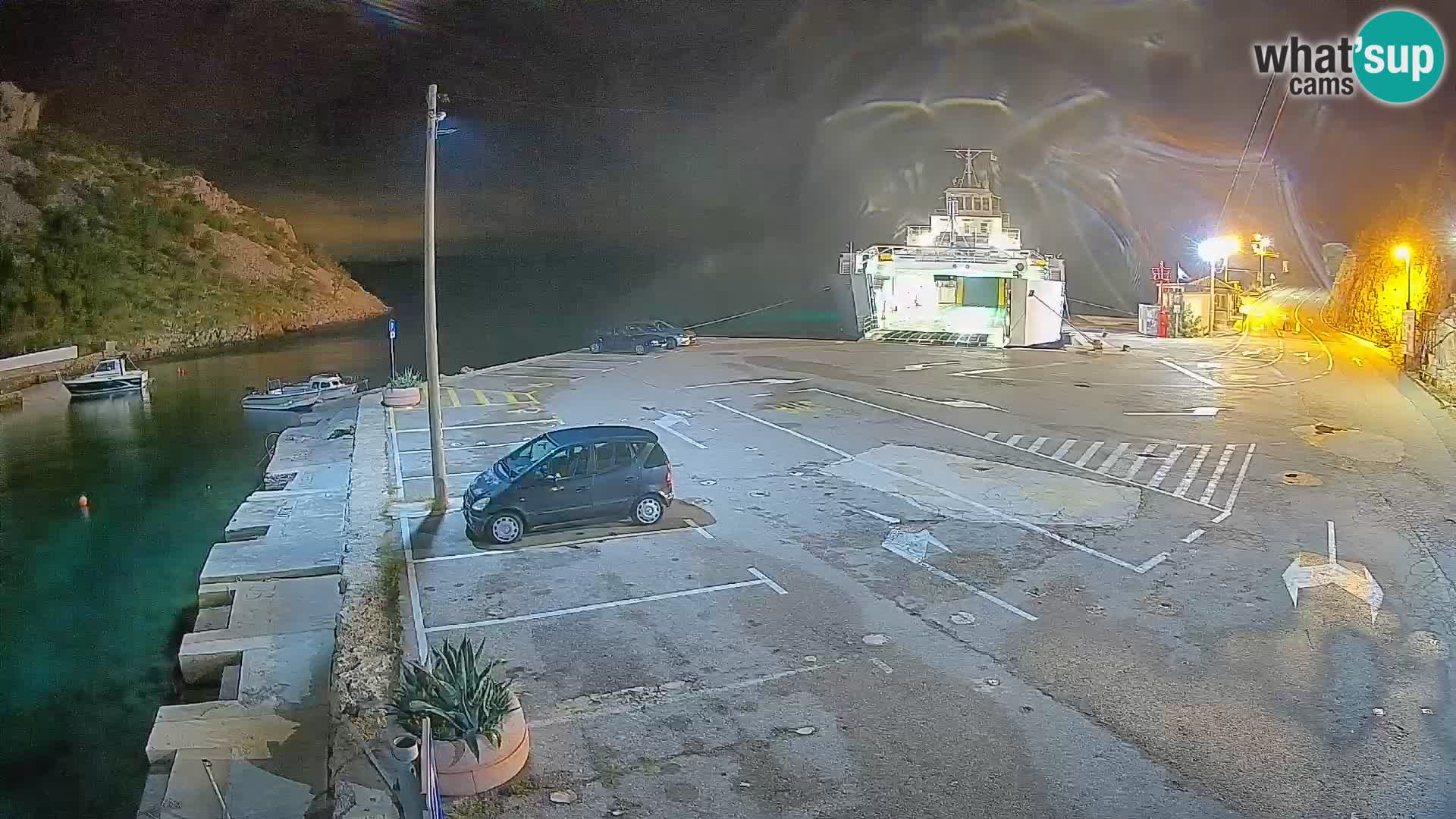 Webcam porto traghetti di Prizna – per l’isola di Pag