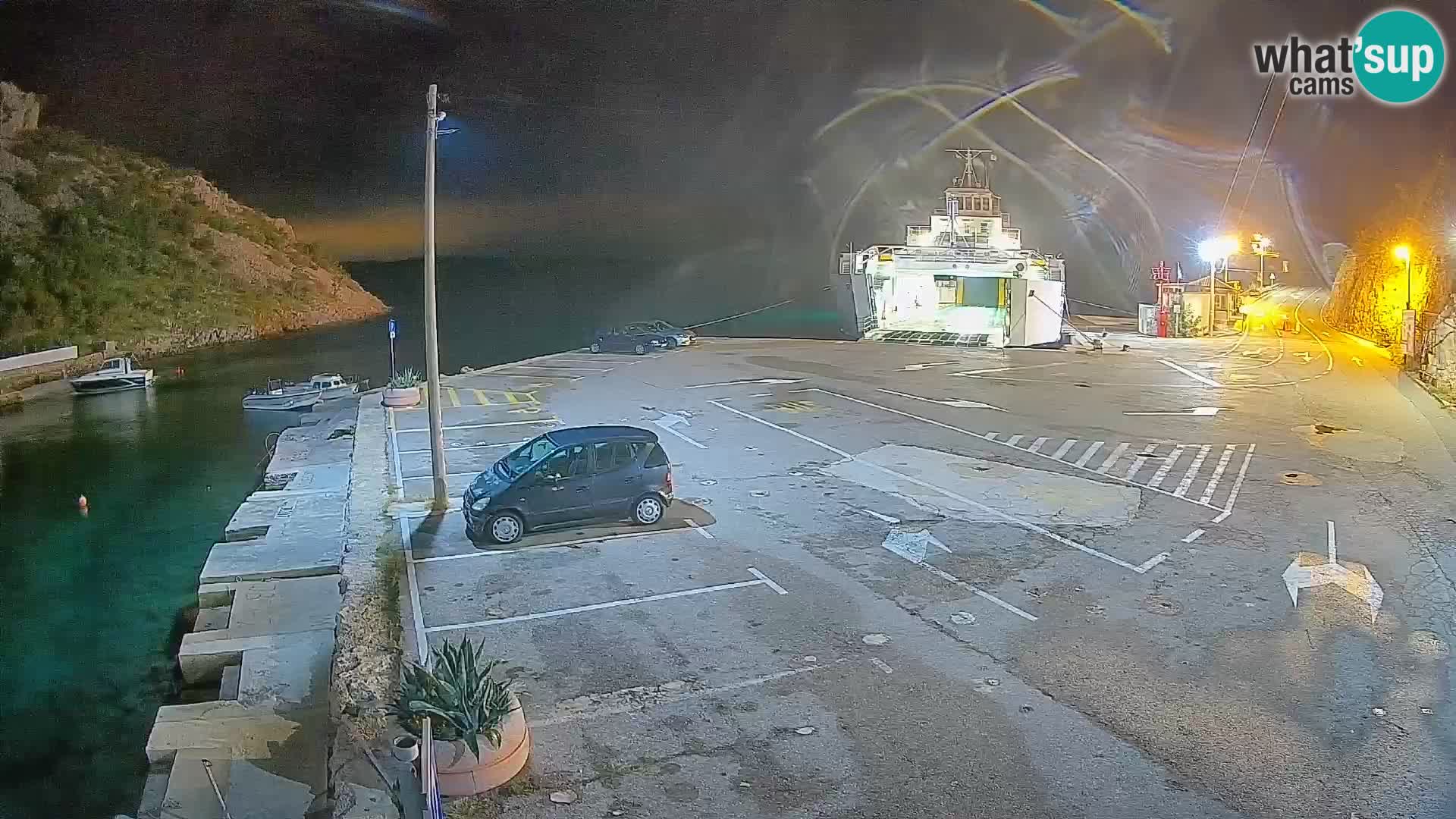 Webcam porto traghetti di Prizna – per l’isola di Pag