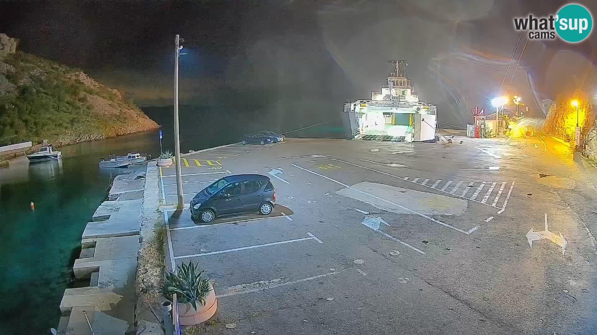 Webcam porto traghetti di Prizna – per l’isola di Pag