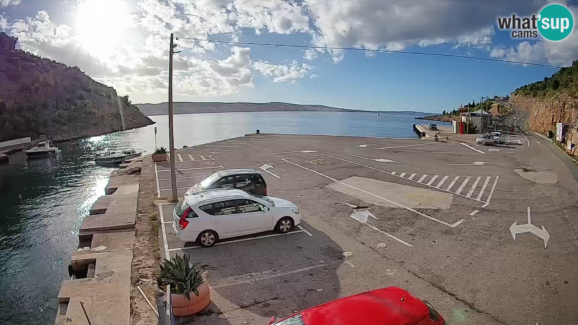 Webcam porto traghetti di Prizna – per l’isola di Pag