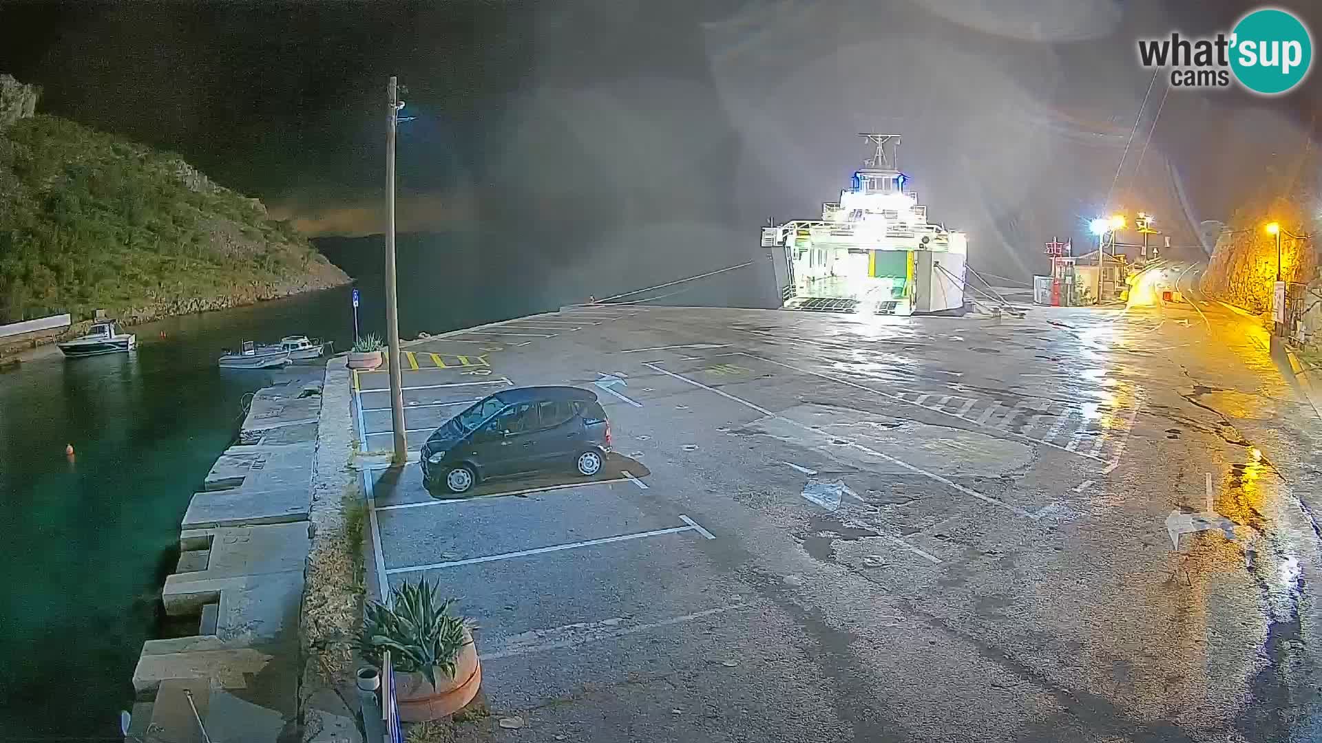 Webcam porto traghetti di Prizna – per l’isola di Pag