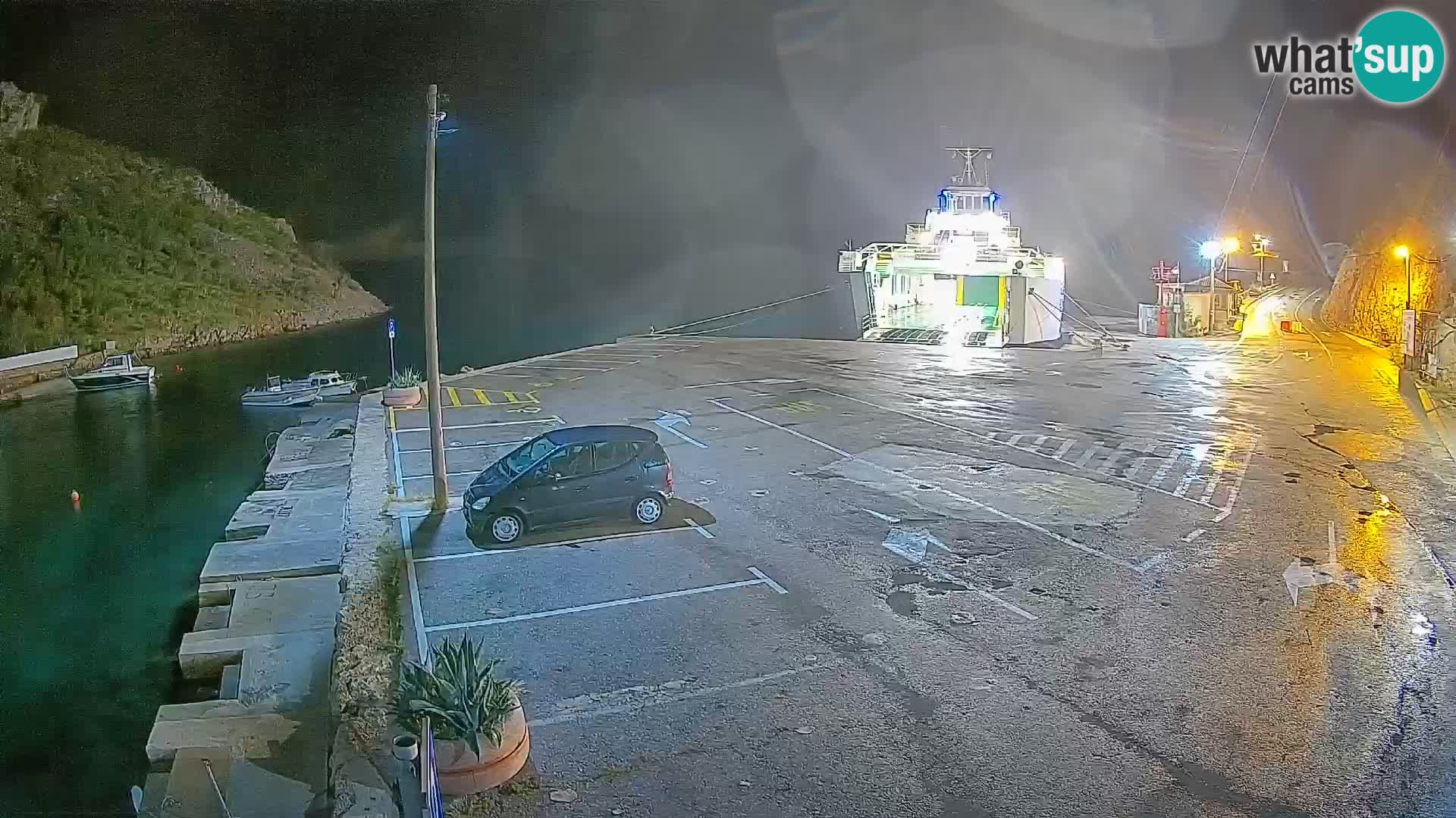 Webcam porto traghetti di Prizna – per l’isola di Pag