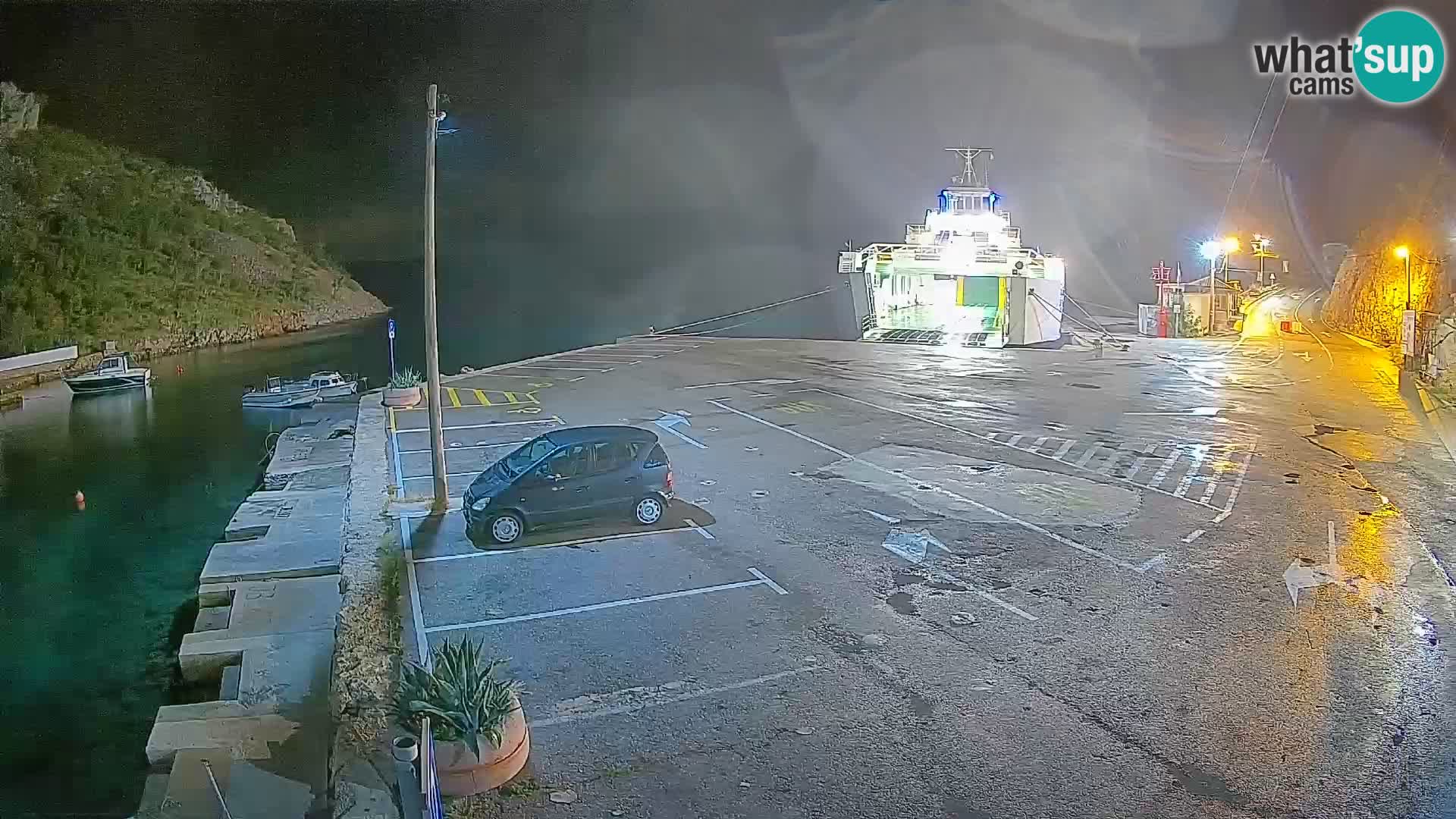 Webcam porto traghetti di Prizna – per l’isola di Pag