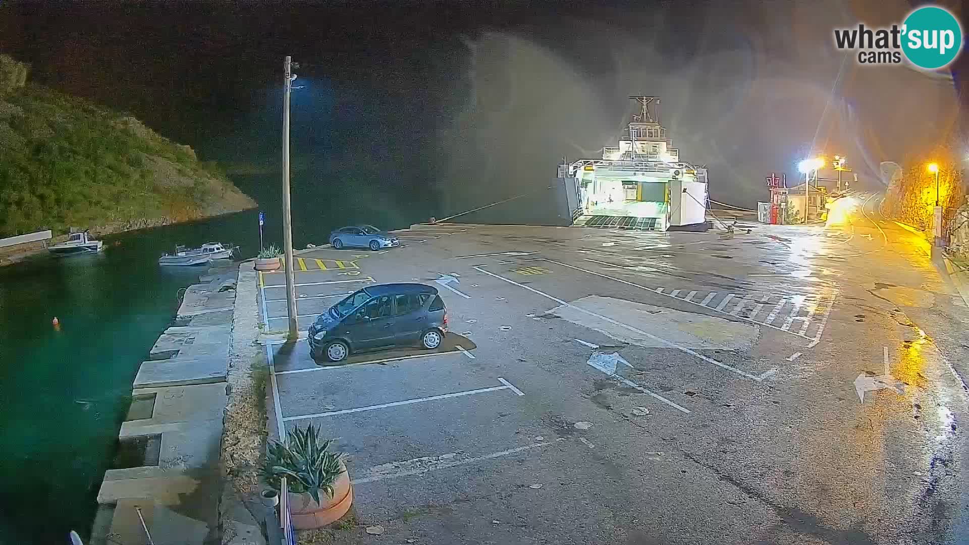 Webcam porto traghetti di Prizna – per l’isola di Pag