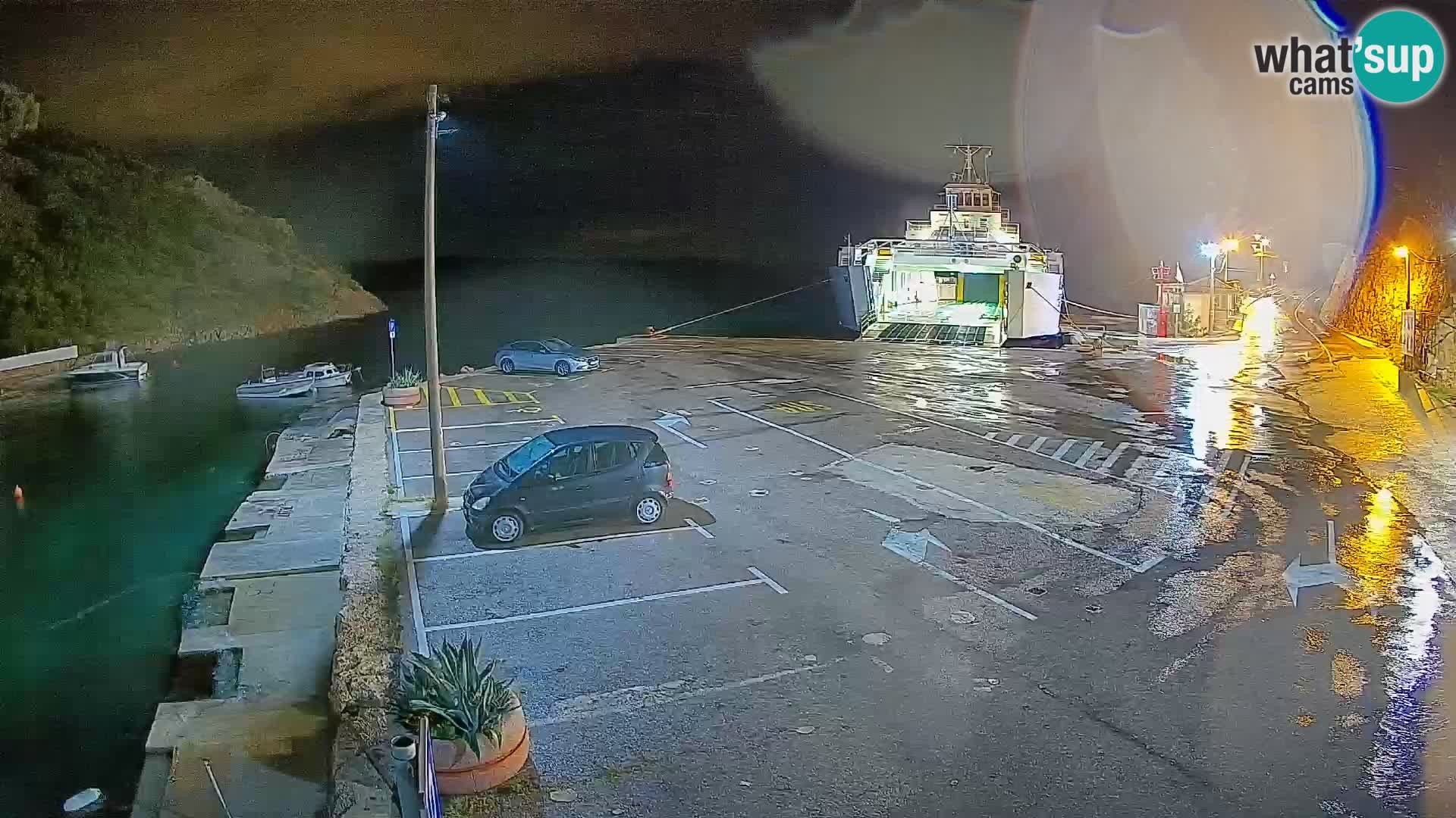 Webcam porto traghetti di Prizna – per l’isola di Pag
