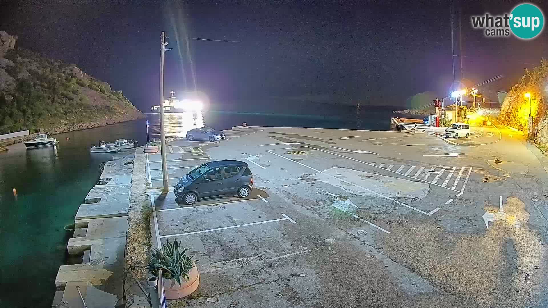 Webcam porto traghetti di Prizna – per l’isola di Pag