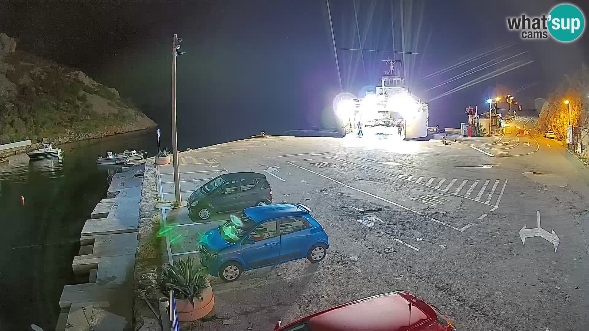Webcam porto traghetti di Prizna – per l’isola di Pag
