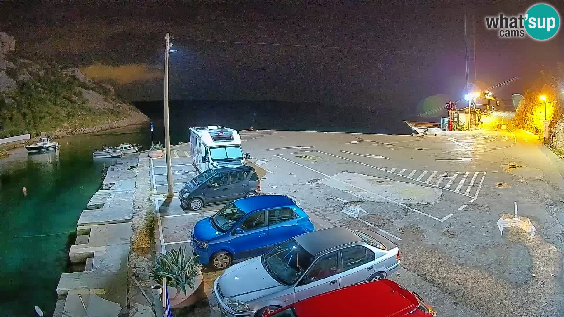 Webcam porto traghetti di Prizna – per l’isola di Pag