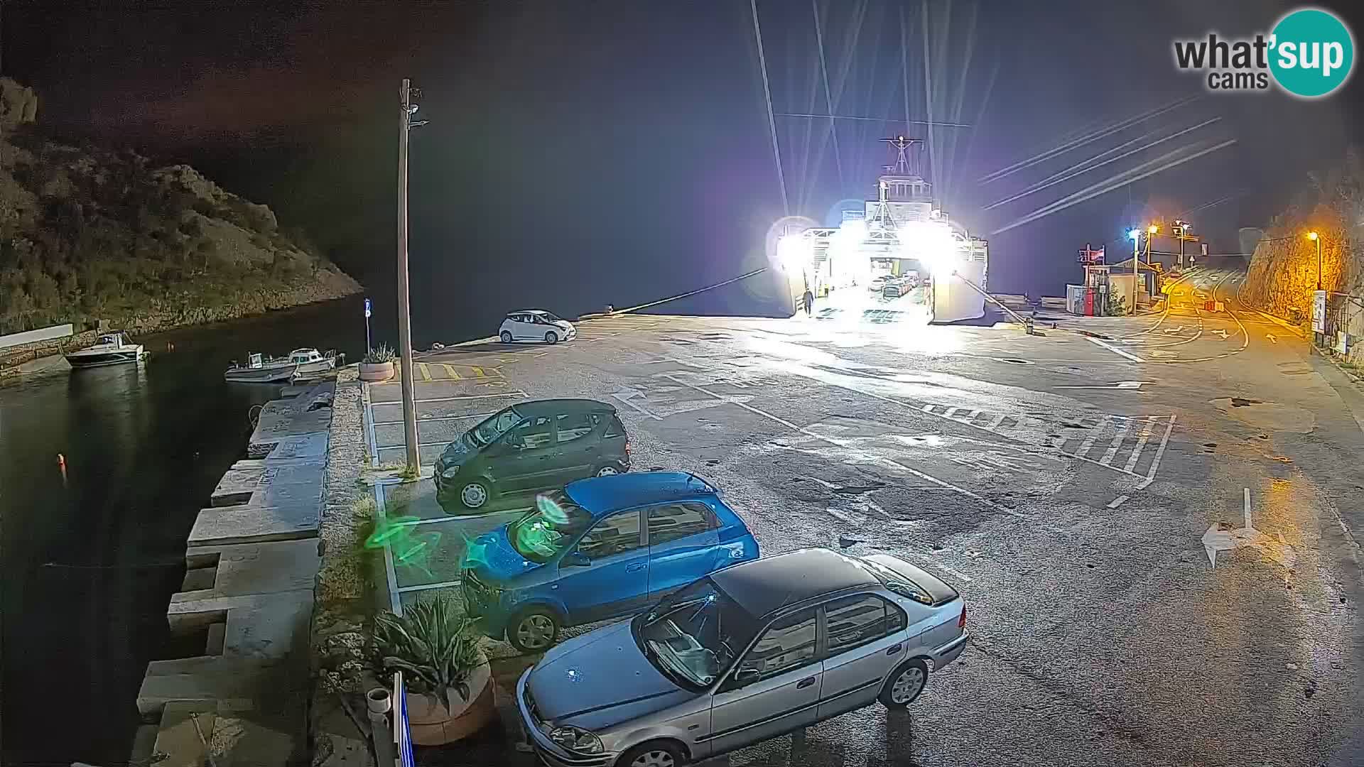 Webcam porto traghetti di Prizna – per l’isola di Pag