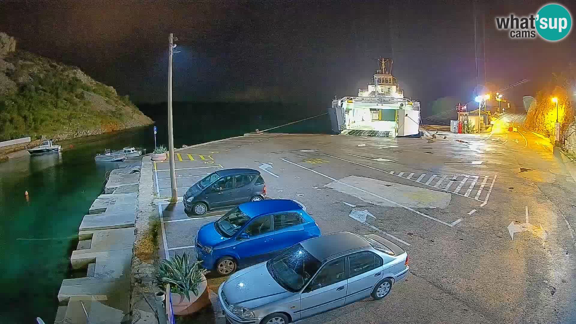 Webcam porto traghetti di Prizna – per l’isola di Pag