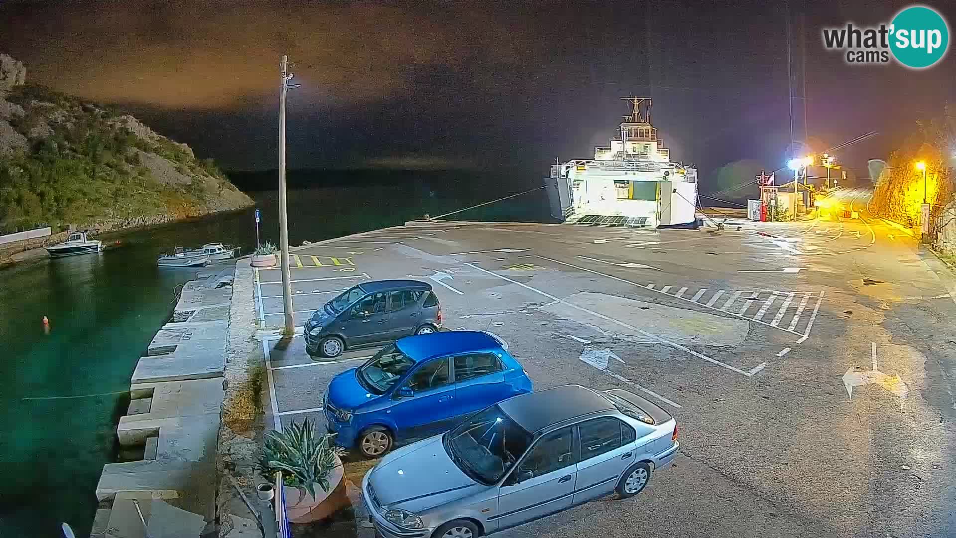 Webcam porto traghetti di Prizna – per l’isola di Pag