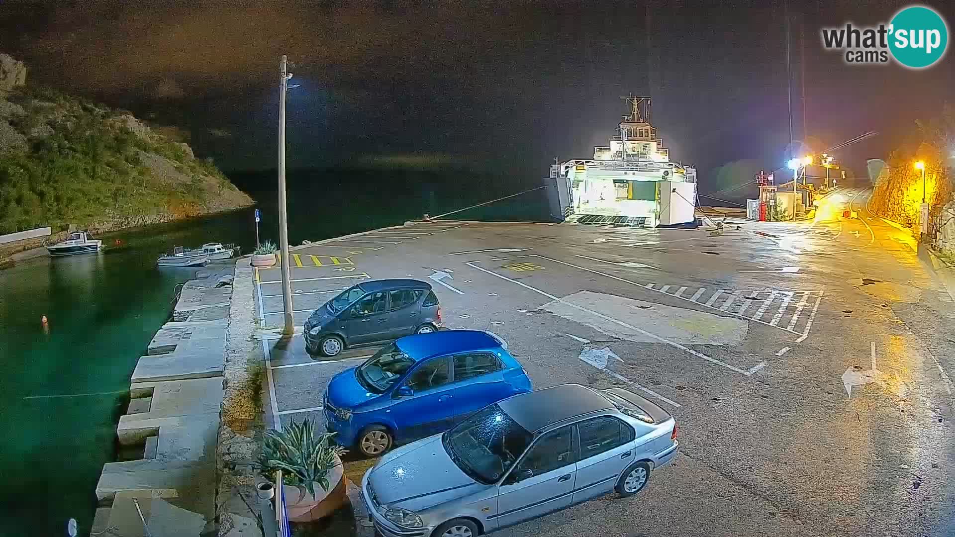 Webcam porto traghetti di Prizna – per l’isola di Pag