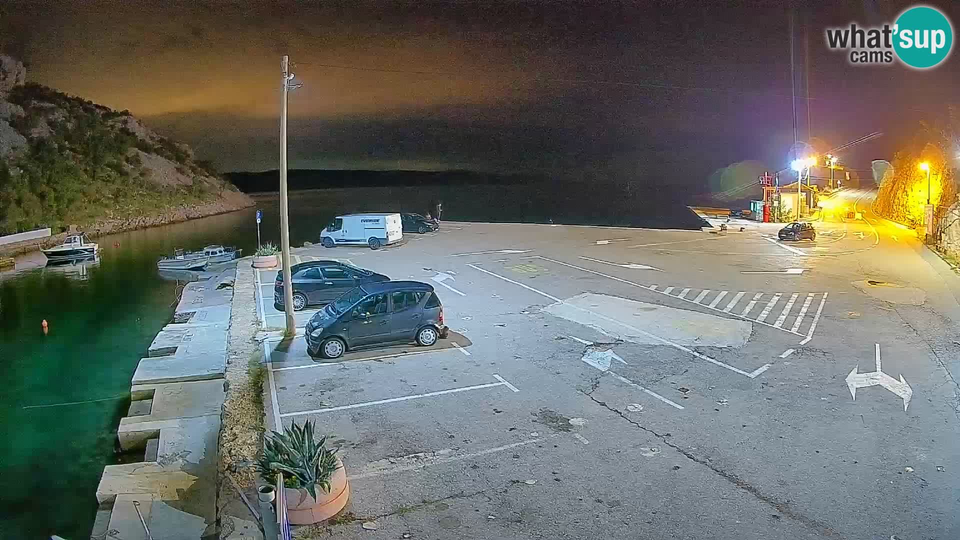 Webcam porto traghetti di Prizna – per l’isola di Pag