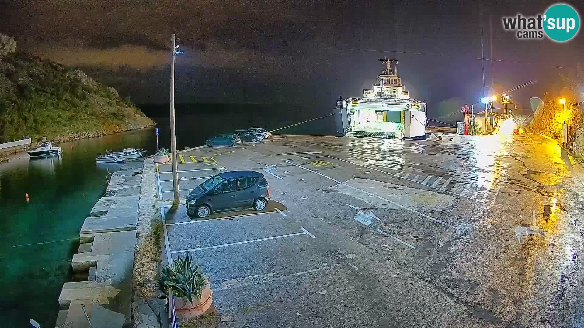 Webcam porto traghetti di Prizna – per l’isola di Pag