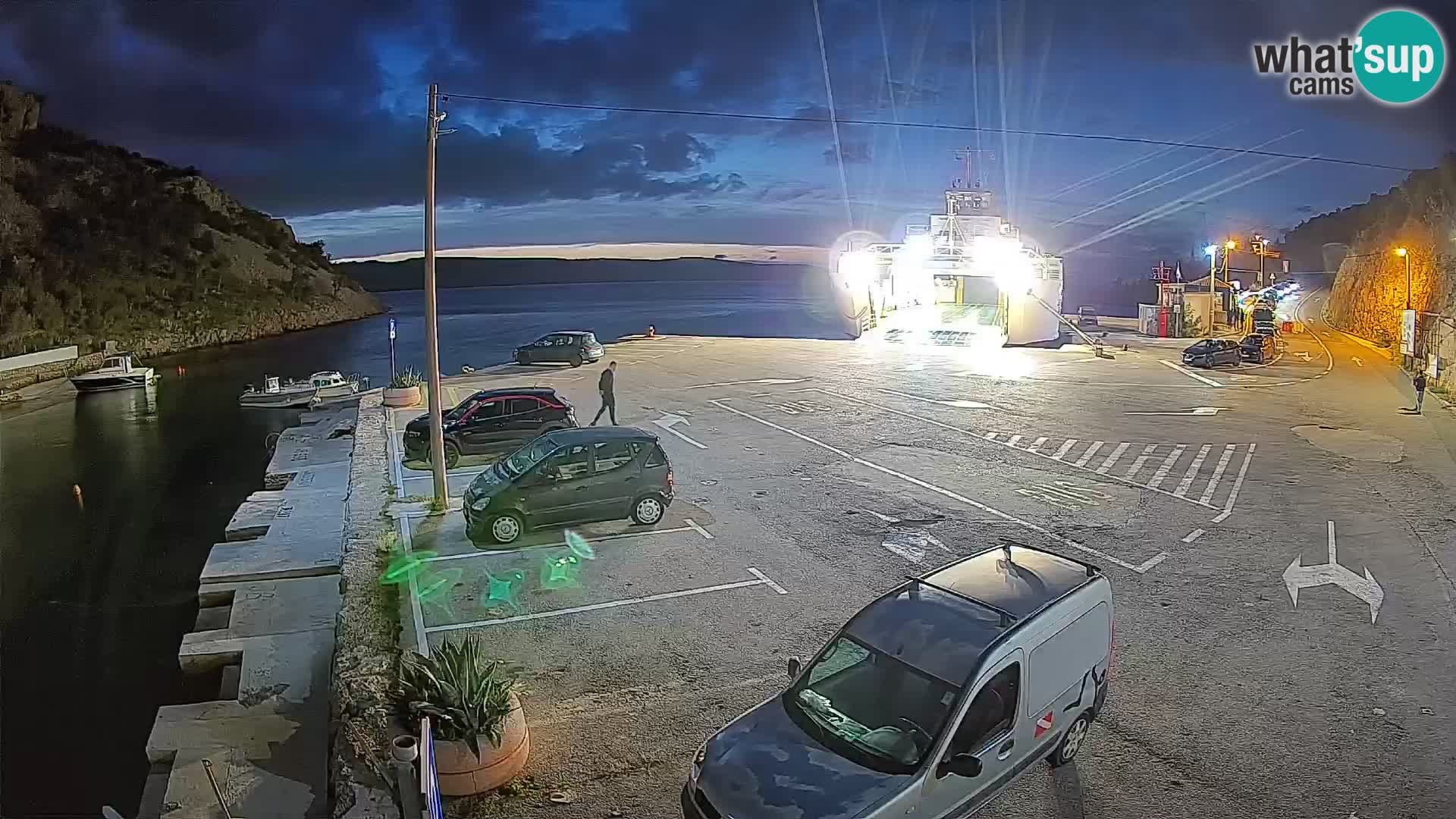 Webcam porto traghetti di Prizna – per l’isola di Pag