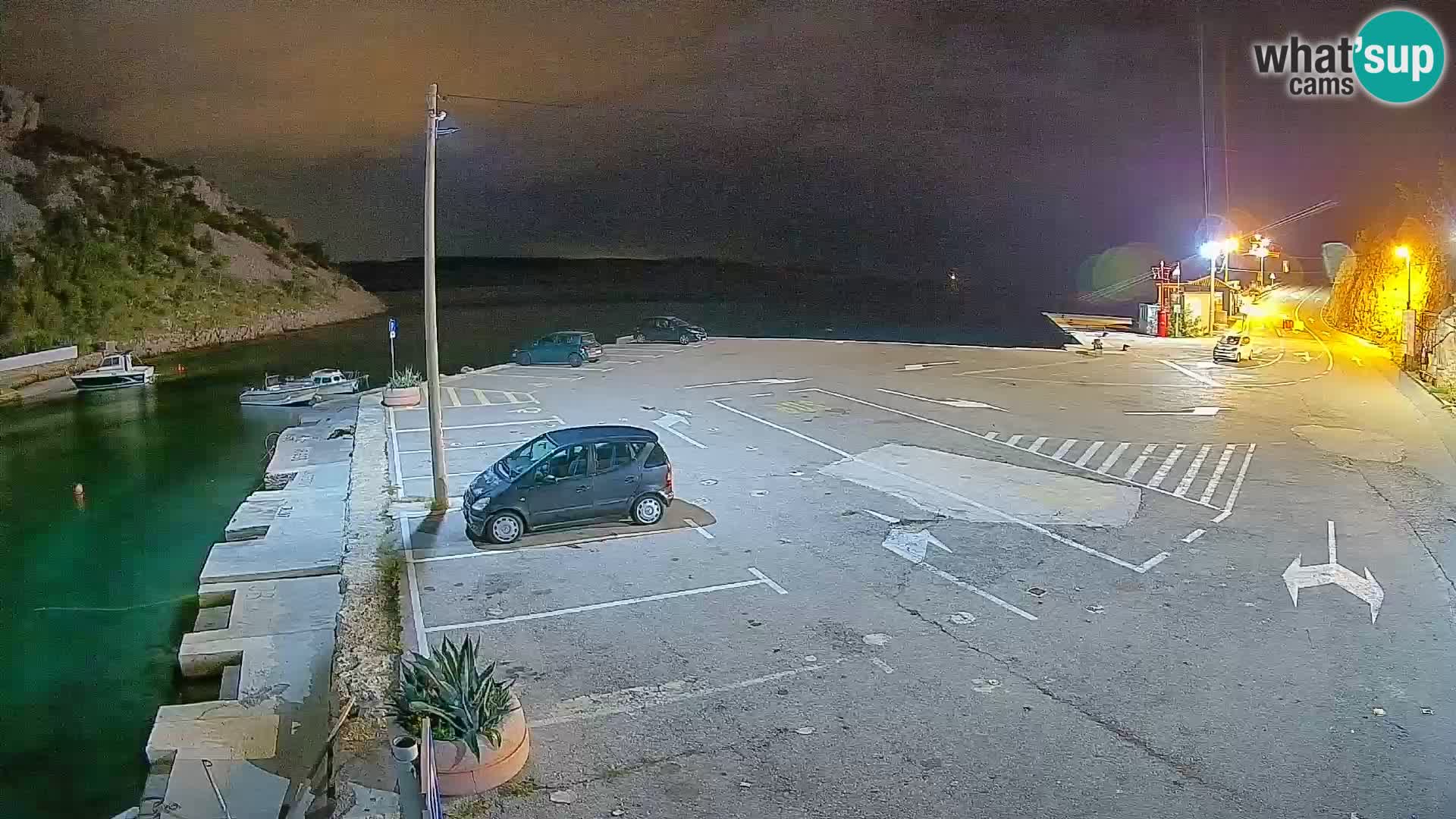 Webcam porto traghetti di Prizna – per l’isola di Pag
