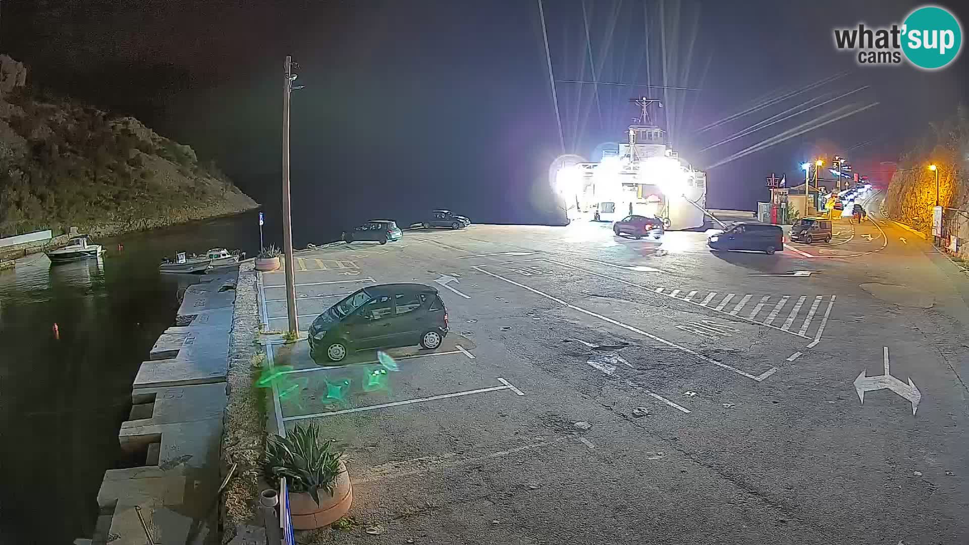 Webcam porto traghetti di Prizna – per l’isola di Pag