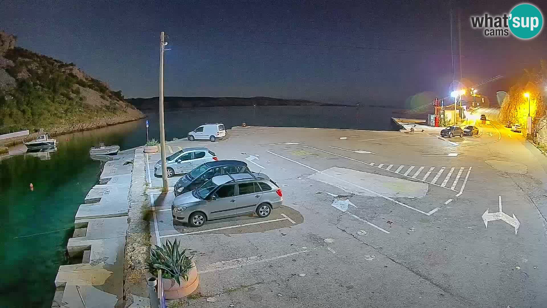 Webcam porto traghetti di Prizna – per l’isola di Pag