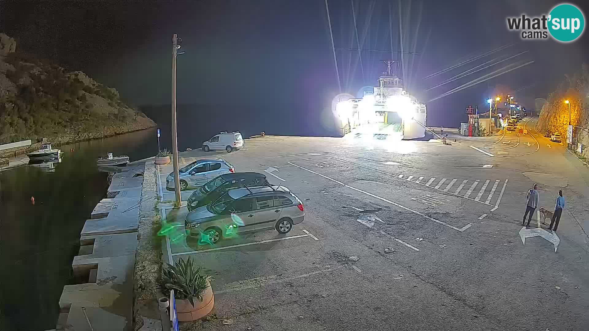 Webcam porto traghetti di Prizna – per l’isola di Pag