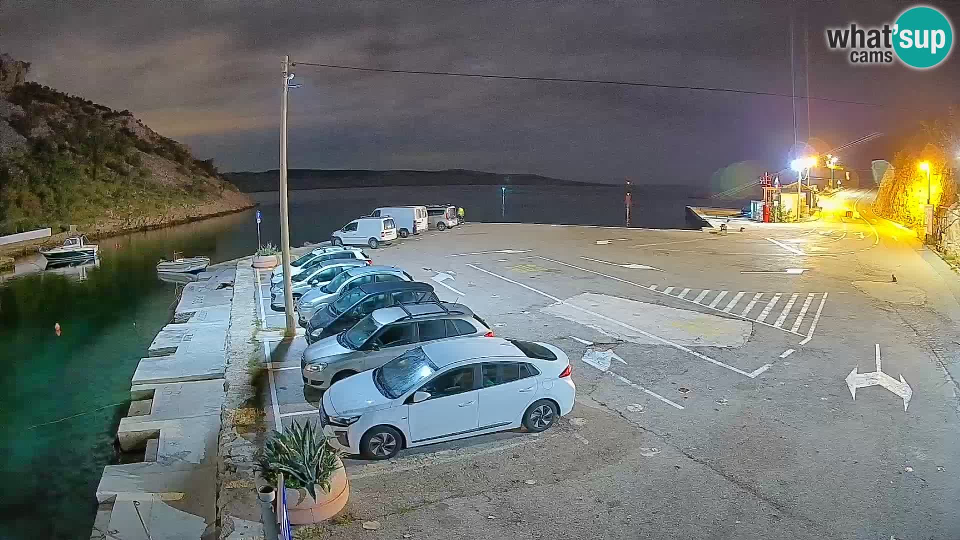 Webcam porto traghetti di Prizna – per l’isola di Pag