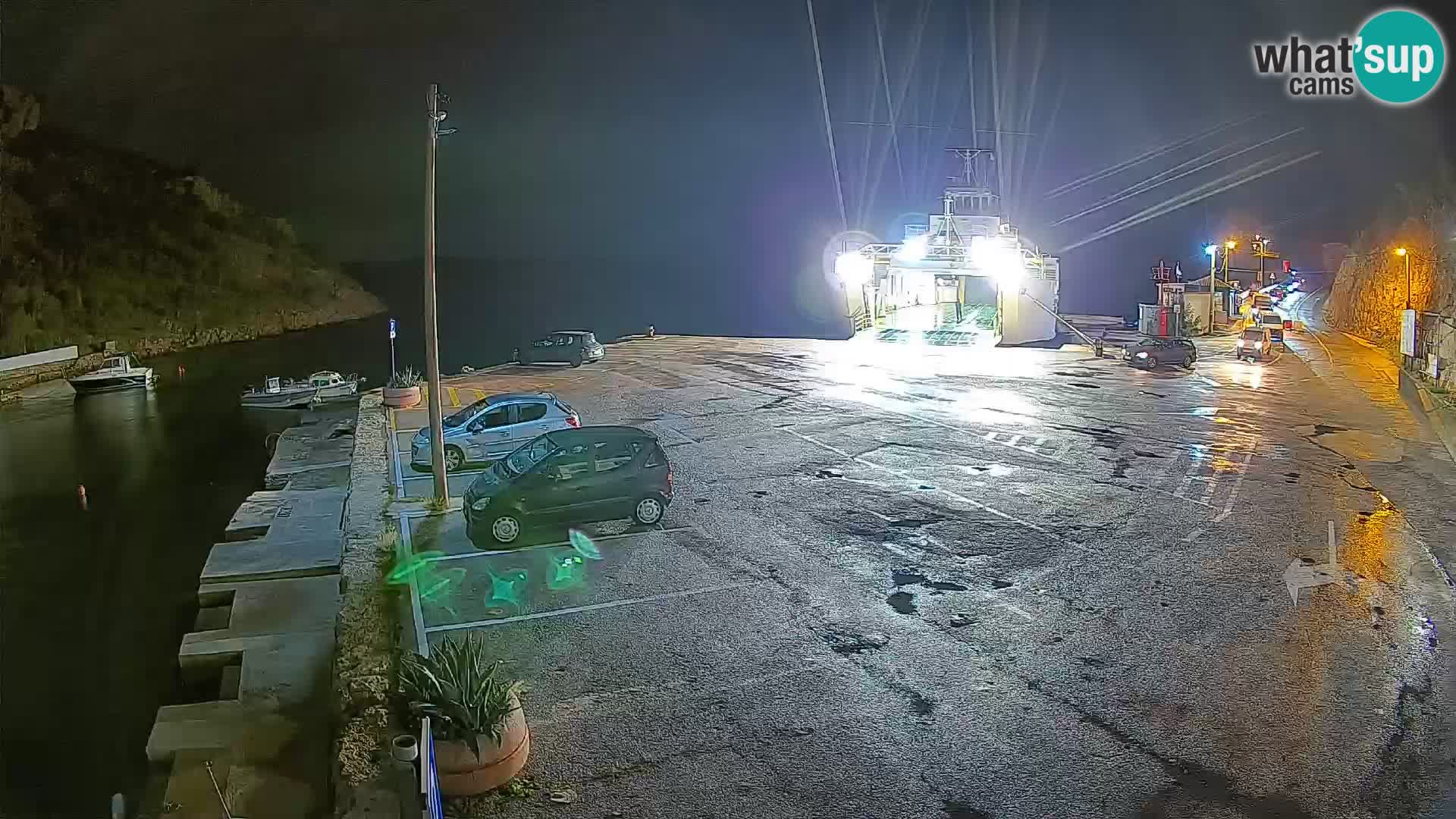 Webcam porto traghetti di Prizna – per l’isola di Pag