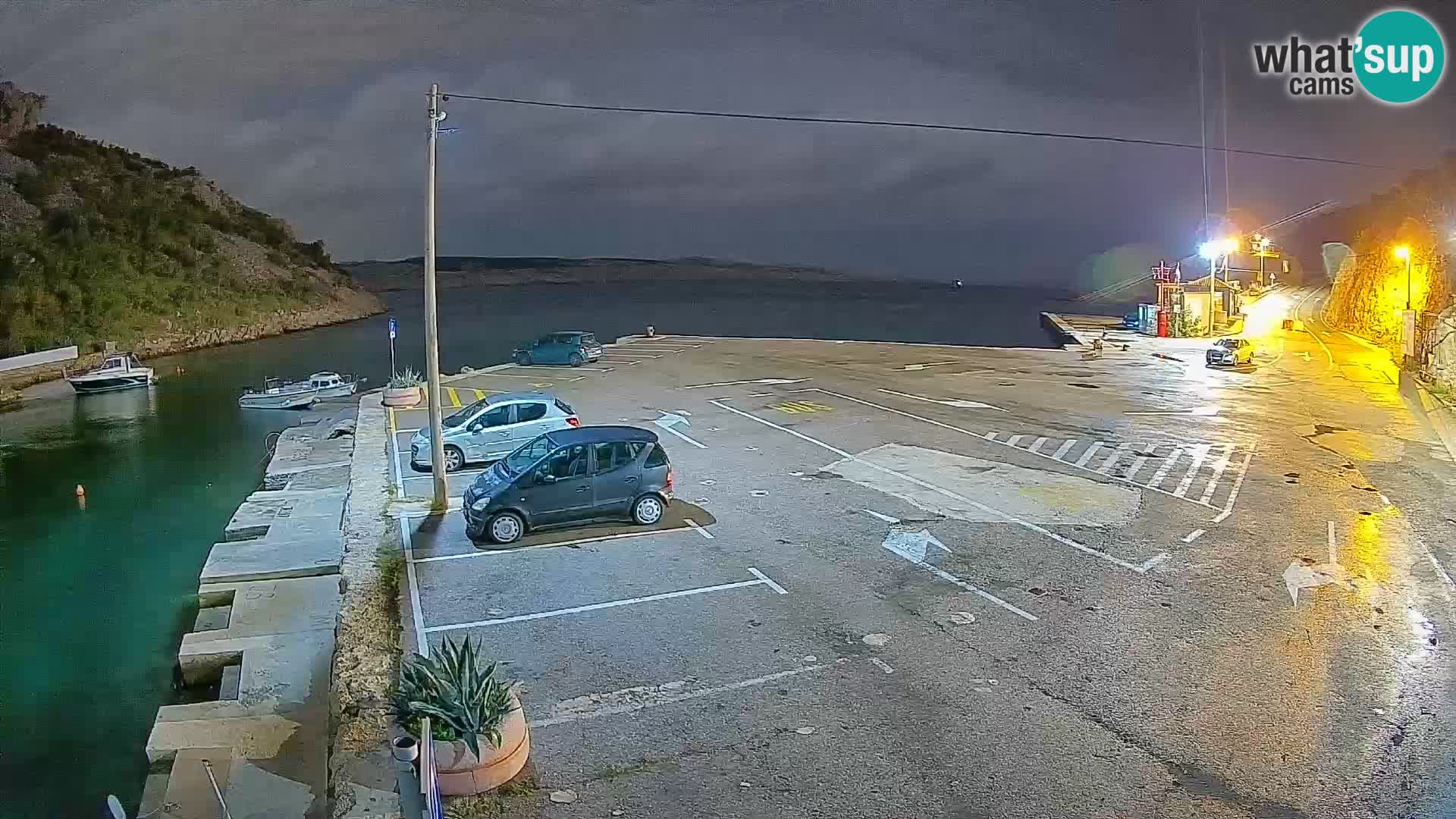 Webcam porto traghetti di Prizna – per l’isola di Pag