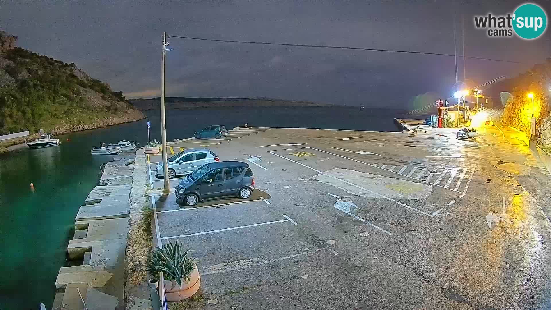 Webcam porto traghetti di Prizna – per l’isola di Pag