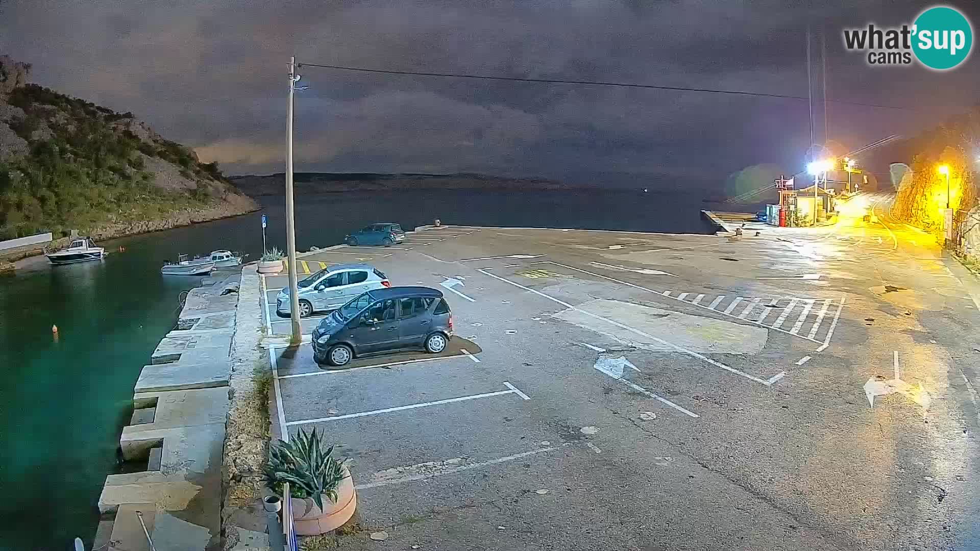 Webcam porto traghetti di Prizna – per l’isola di Pag