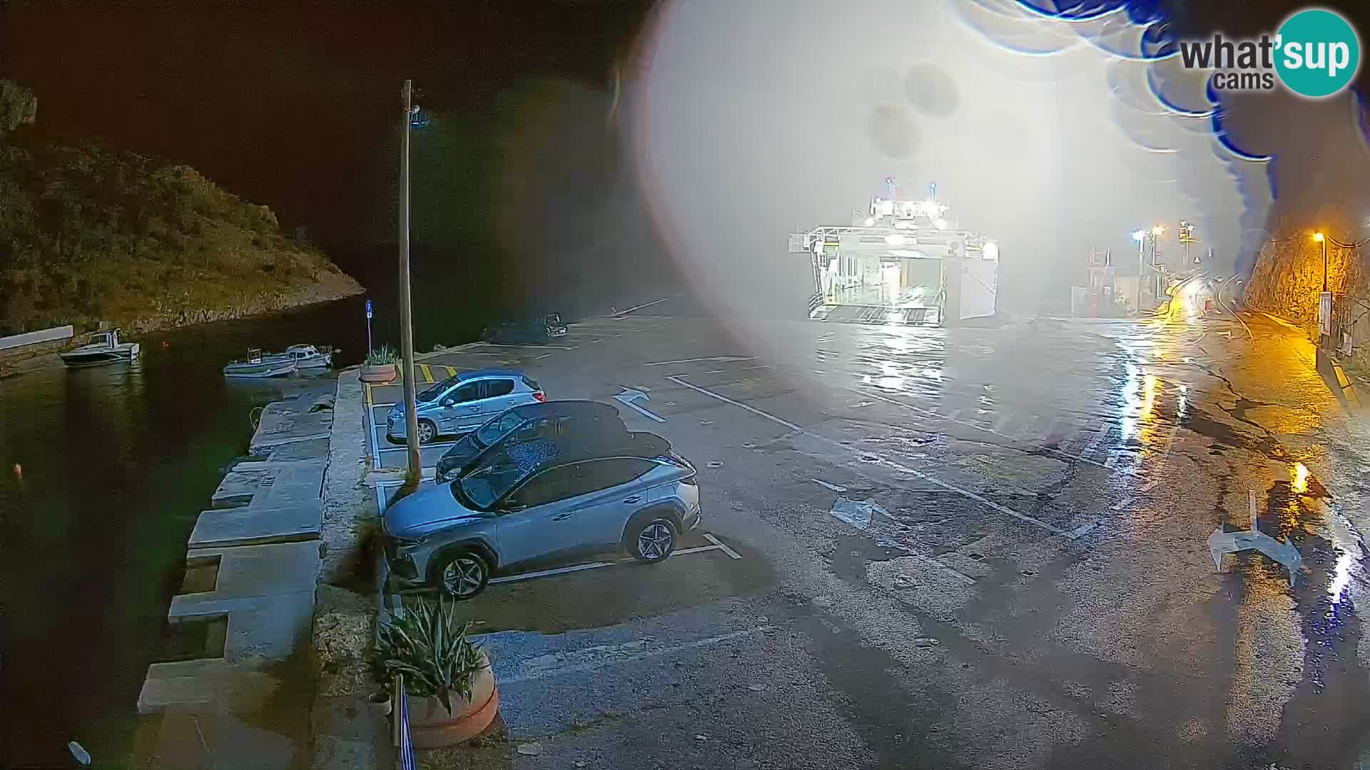 Webcam porto traghetti di Prizna – per l’isola di Pag