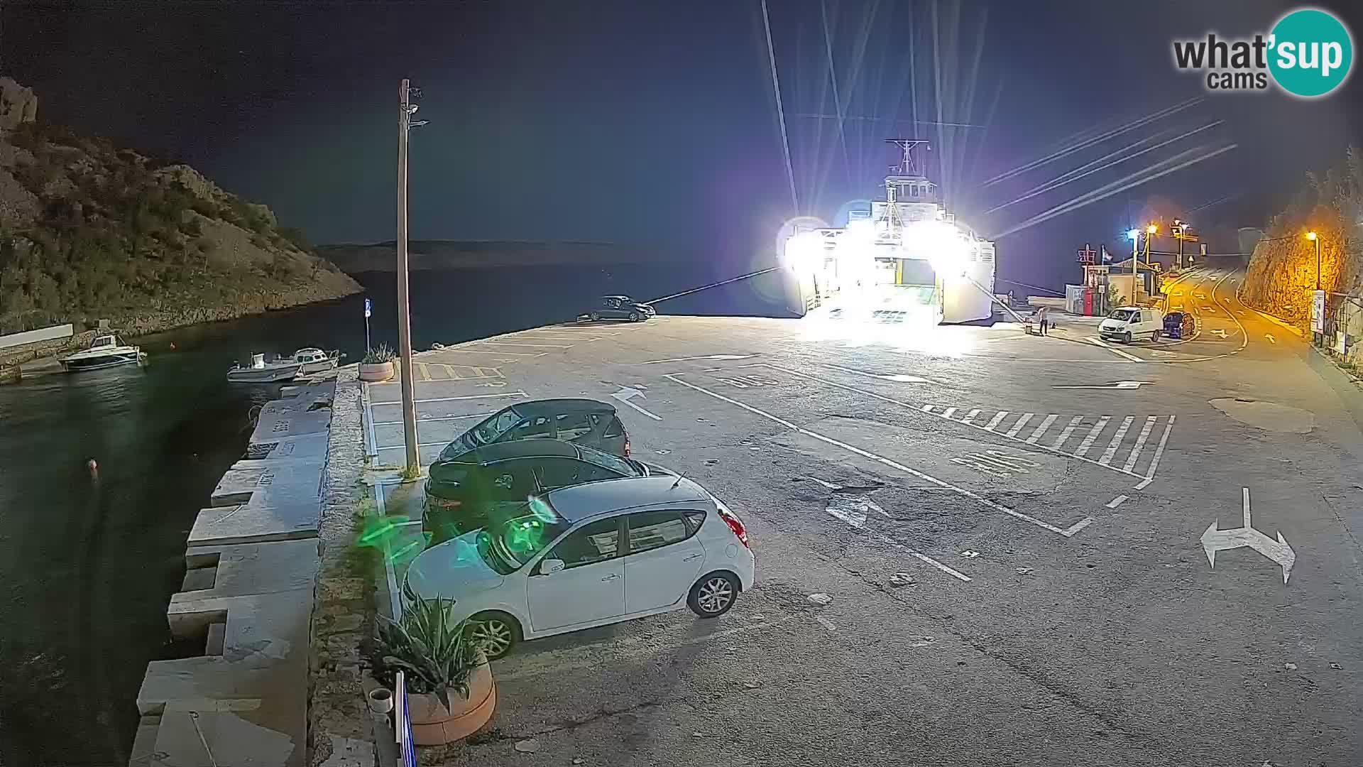 Webcam porto traghetti di Prizna – per l’isola di Pag