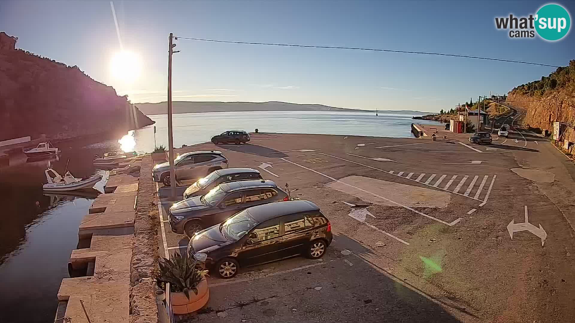 Webcam porto traghetti di Prizna – per l’isola di Pag