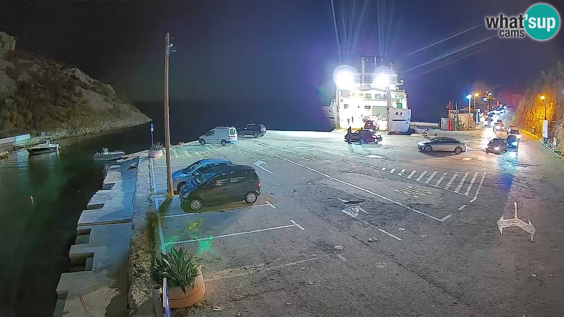 Webcam porto traghetti di Prizna – per l’isola di Pag