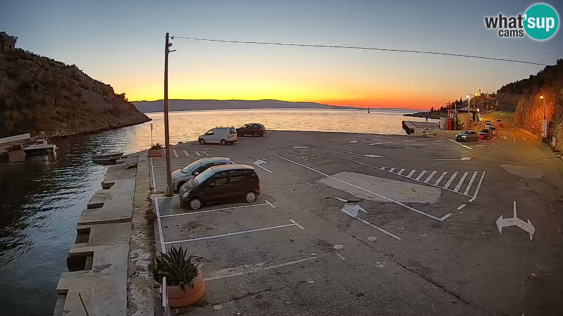 Webcam porto traghetti di Prizna – per l’isola di Pag