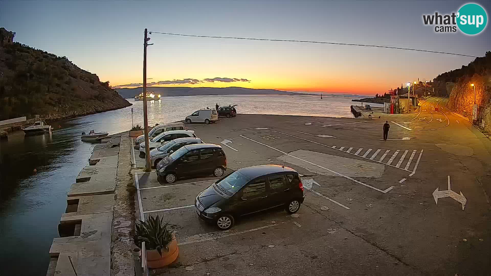 Webcam porto traghetti di Prizna – per l’isola di Pag