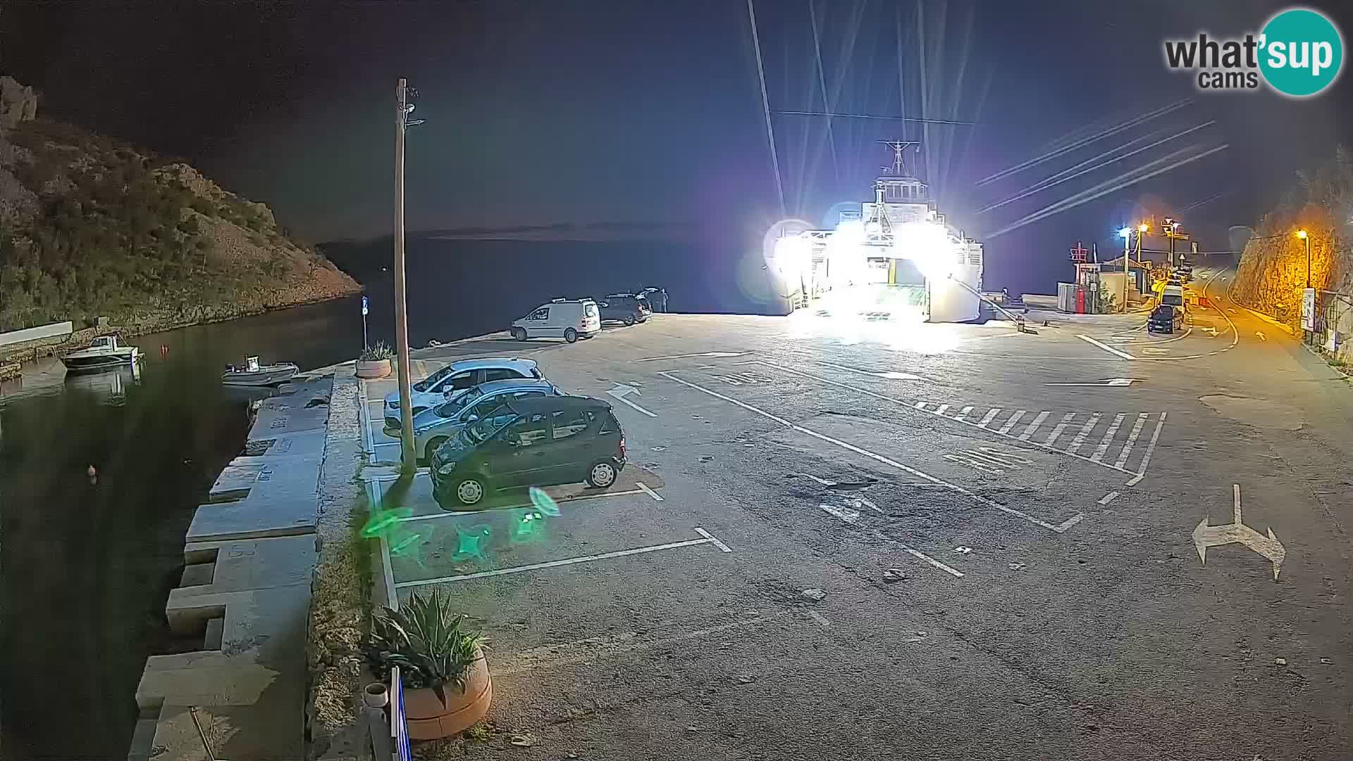 Webcam porto traghetti di Prizna – per l’isola di Pag