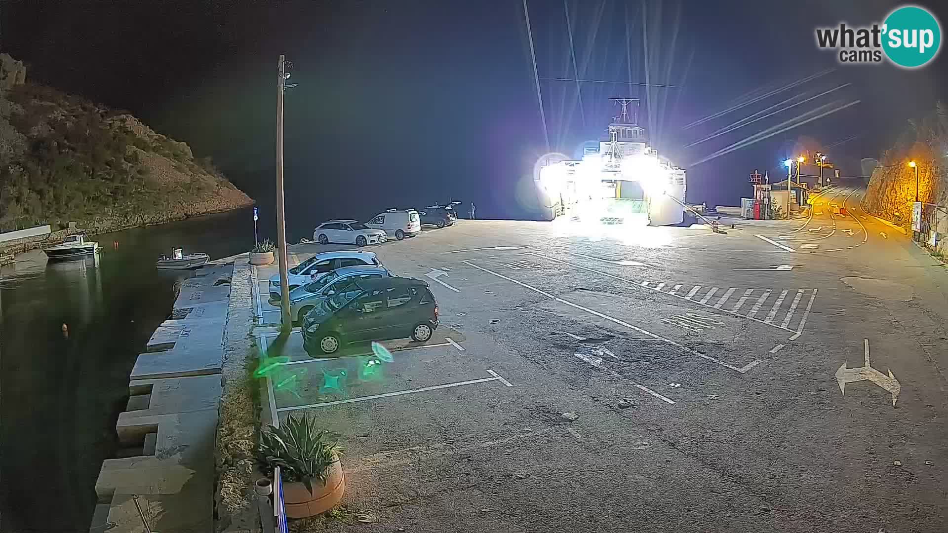 Webcam porto traghetti di Prizna – per l’isola di Pag